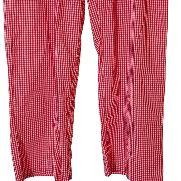 Concepts NHL Detroit Red Wings Gingham Wide-Leg Pajama‎ Pants Red/White Size L - Picture 3 of 11